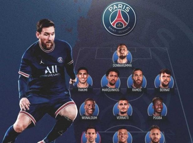 大巴黎足球俱乐部球员名单