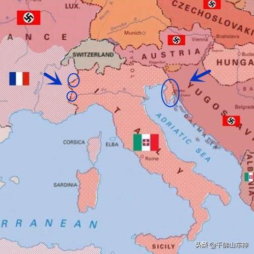 意大利vs德国二战