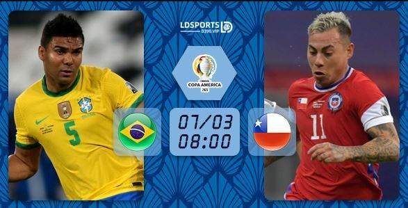 直播:巴西vs智利